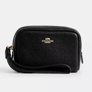 Cute... COACH Black WRISTLET